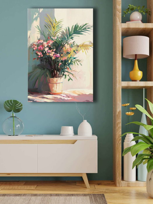 Wallity Pintura Decorativa en Lienzo Multicolor 70 x 100 cm